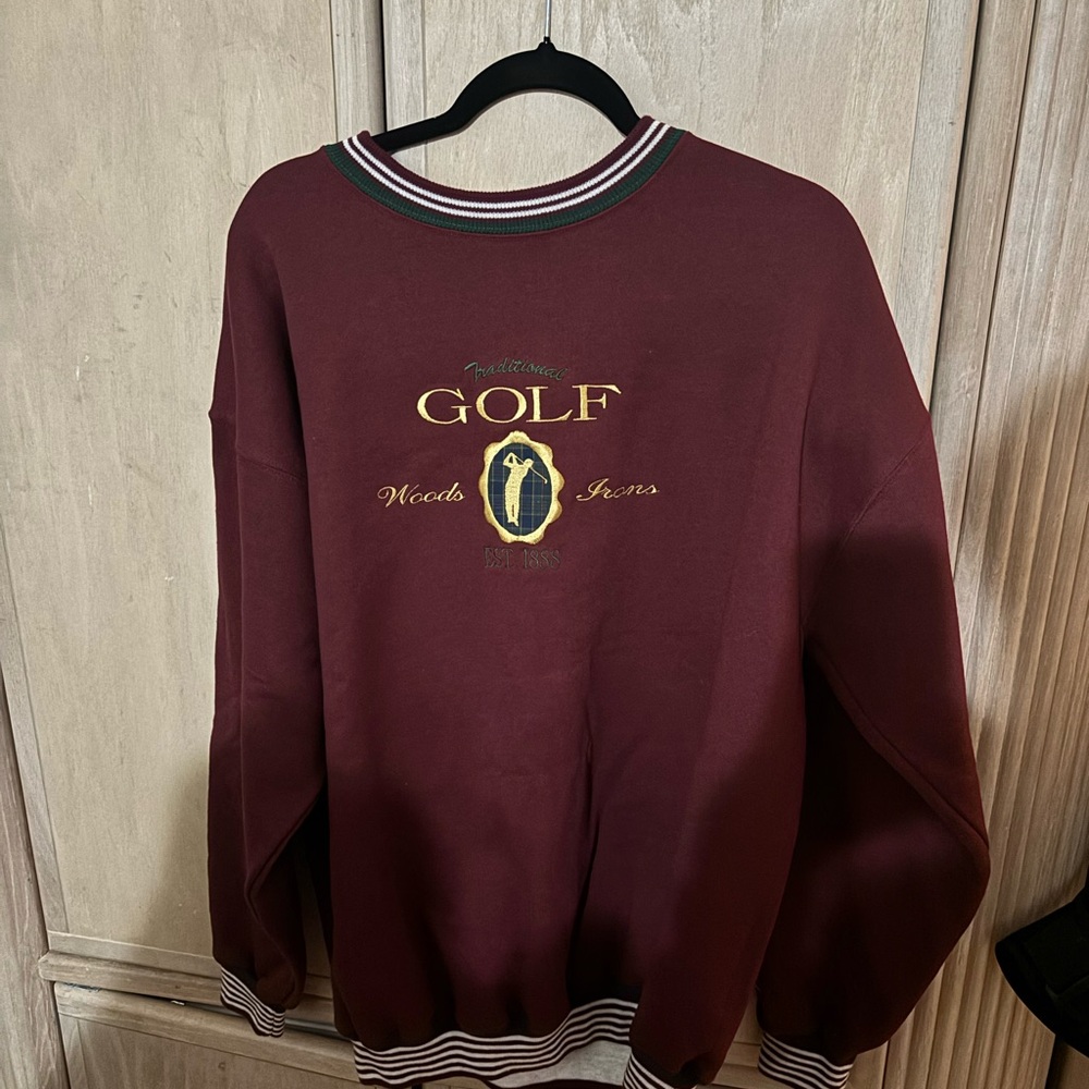 Vintage Red cliff crewneck